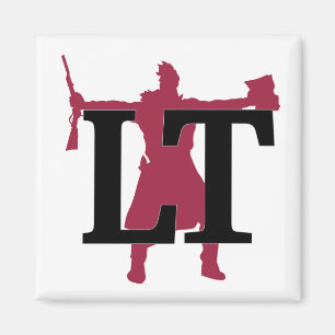 Aimant Carré Lawrence Times - logo LT