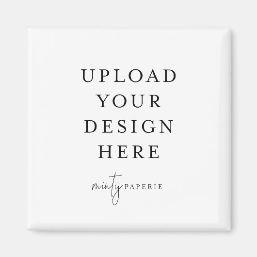 Aimant Carré magnétique 2 pouces (Devant)