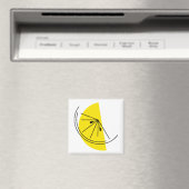 Aimant Carré magnétique Citrus Lemon (In Situ (Lave-vaisselle))
