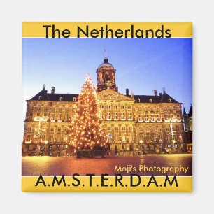 Aimant carré - netherland