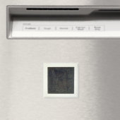 Aimant Carré noir (In Situ (Lave-vaisselle))