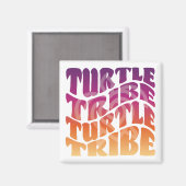 Aimant carré ondulé TT (Recto/Verso)