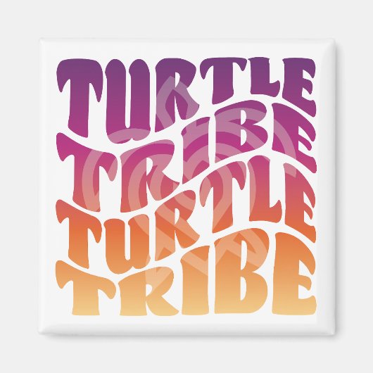 Aimant carré ondulé TT (Devant)