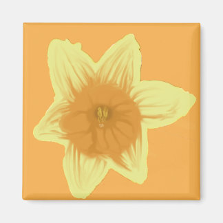 Aimant Carré personnalisable Daffodique