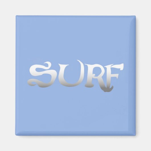 aimant carré surf (Devant)