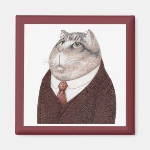 Aimant Carré VALET CAT