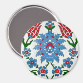 Aimant carreau d'iznik (Recto/Verso)