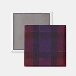 Aimant Carreaux Confortables Bordeaux Marron Violet