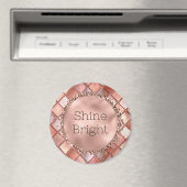 Aimant Carreaux en or Rose chic (In Situ (Lave-vaisselle))