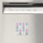 Aimant Carreaux multicolores (In Situ (Lave-vaisselle))