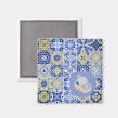 Aimant Carreaux portugais et sardes (Recto/Verso)