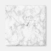 Aimant Carrelage en marbre blanc Arrière - plan Motif (Devant)