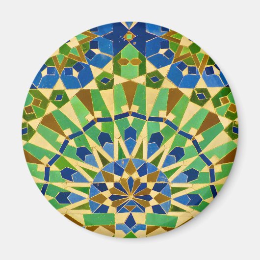 Aimant Carrelage marocain (Devant)