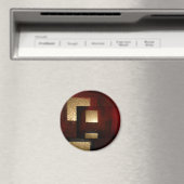 Aimant Carrés Abstraits (In Situ (Lave-vaisselle))