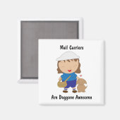 Aimant Carrières Femme Awesome Personnaliser (Recto/Verso)