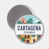 Aimant Cartagena Colombie Travel (Recto/Verso)