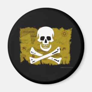 Aimant Carte #3 de jolly roger