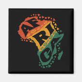 Aimant Carte Afrique (Devant)