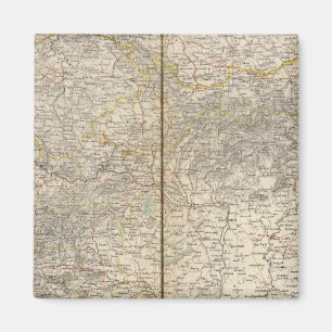 Aimant Carte Atlas autrichien