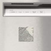 Aimant Carte Atlas de Géorgie (In Situ (Lave-vaisselle))