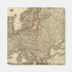 Aimant Carte Atlas Europe