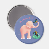 Aimant Carte baby shower (Recto/Verso)