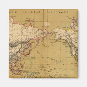 Aimant Carte continentale