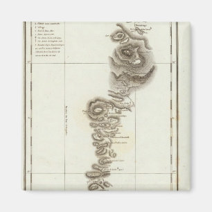 Aimant Carte d'Acapulco à Mexico