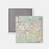 Aimant Carte d'accès du Canada 1761 (Recto/Verso)