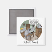 AIMANT CARTE D'ANNIVERSAIRE ET CADEAU AMUSANT AVEC DES DO (Recto/Verso)