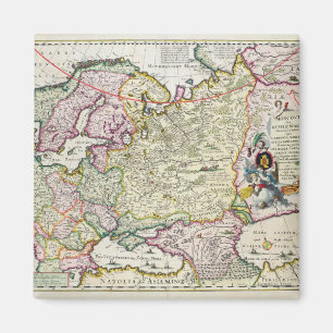 Aimant Carte d'Asie mineure