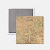 Aimant Carte De Boston 2 (Recto/Verso)