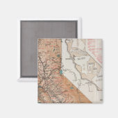 Aimant Carte de Californie 2 (Recto/Verso)