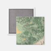 Aimant Carte de classification des terres de la Californi (Recto/Verso)