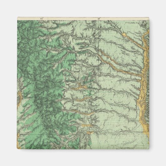 Aimant Carte de classification des terres du sud-ouest du (Devant)