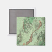 Aimant Carte de classification des terres du sud-ouest du (Recto/Verso)