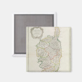 Aimant Carte de Corse (Recto/Verso)