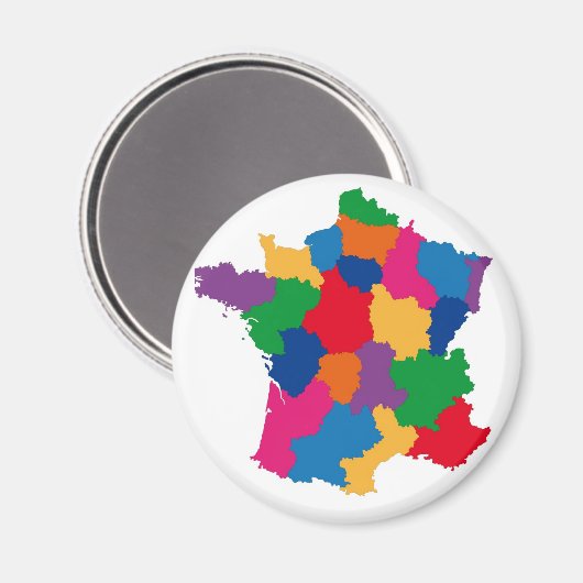Aimant Carte de France (Recto/Verso)