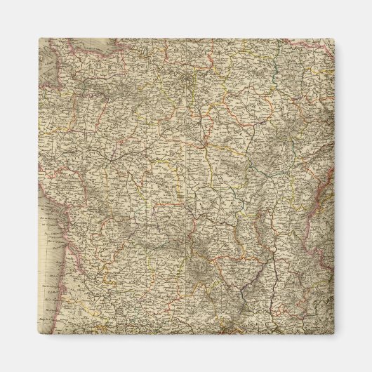 Aimant Carte de France (Devant)