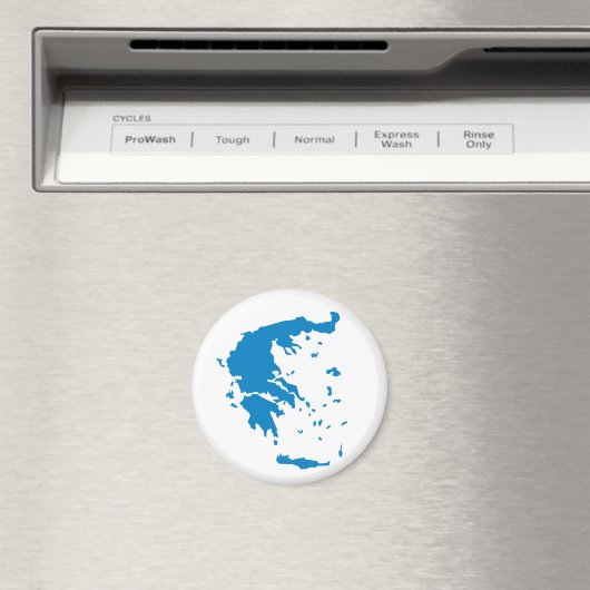 Aimant Carte de la Grèce (In Situ (Lave-vaisselle))