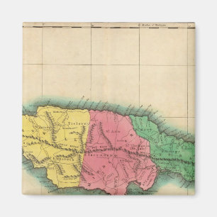 Aimant Carte De La Jamaïque