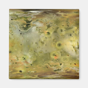 Aimant Carte de la lune de Jupiter Lo