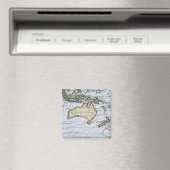 Aimant Carte de la Nouvelle-Hollande (In Situ (Lave-vaisselle))