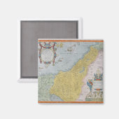 Aimant Carte de la Palestine (Recto/Verso)