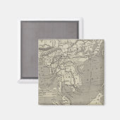 Aimant Carte de la route proposée pour la Chine de Birman (Recto/Verso)