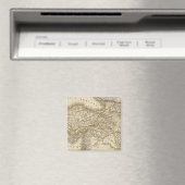 Aimant Carte de la Syrie Turquie (In Situ (Lave-vaisselle))