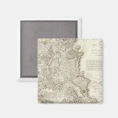 Aimant Carte de la ville de Mexico (Recto/Verso)