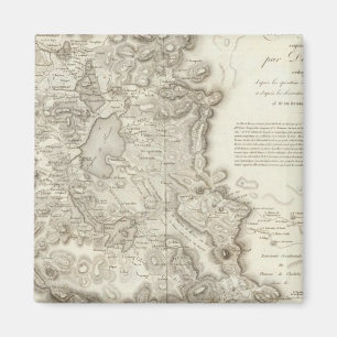 Aimant Carte de la ville de Mexico