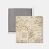 Aimant Carte de l'Afrique composite (Recto/Verso)