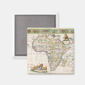 Aimant Carte de l'Afrique | Nouvelle-Afrique (Recto/Verso)